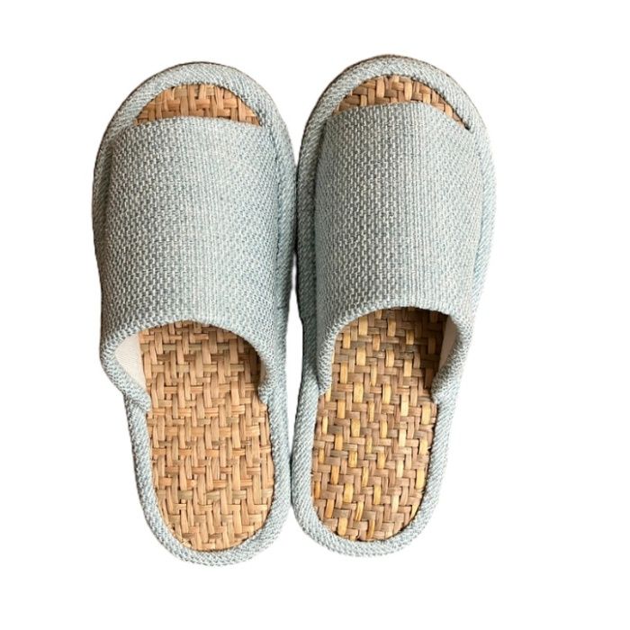 きらりマライ草スリッパBL Mサイズ