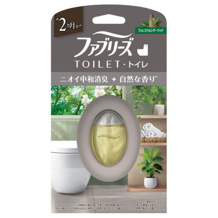 P&G ファブリーズトイレ用消臭剤プレミアム フォレスト&シダーウッド