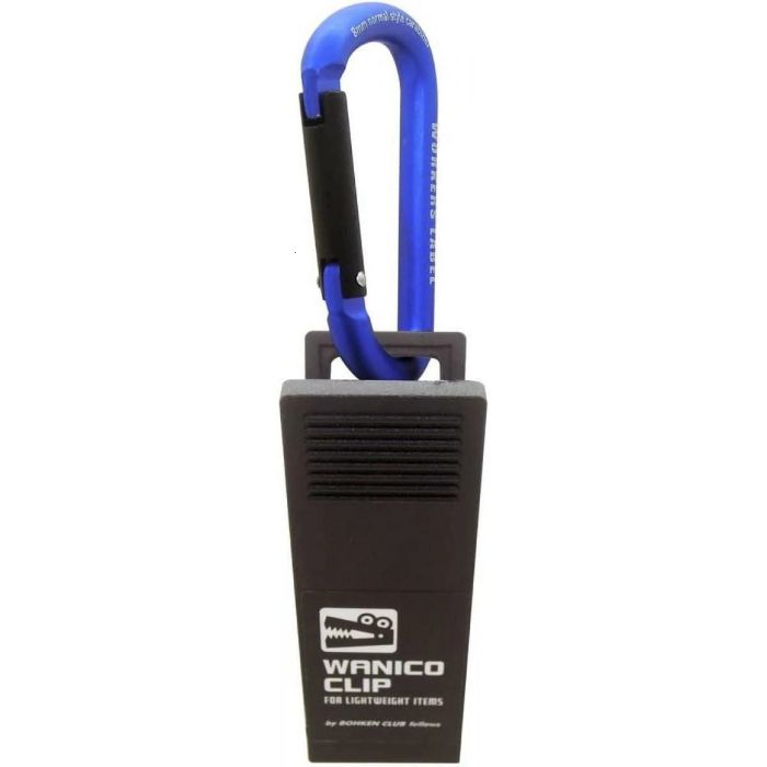 TOUGH LABEL カラビナ付クリップホルダーブルー NPT-15