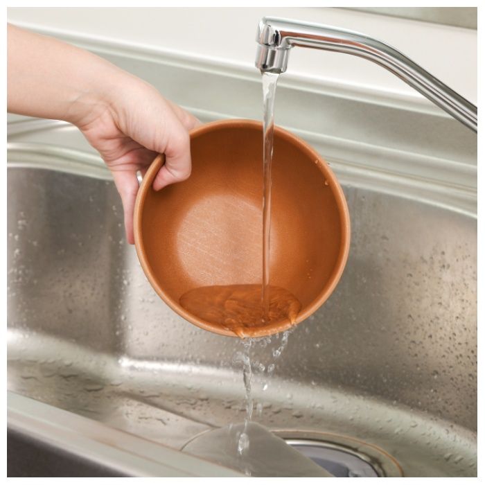 撥水漆器ボウルM レンジ・食洗機対応の説明画像4