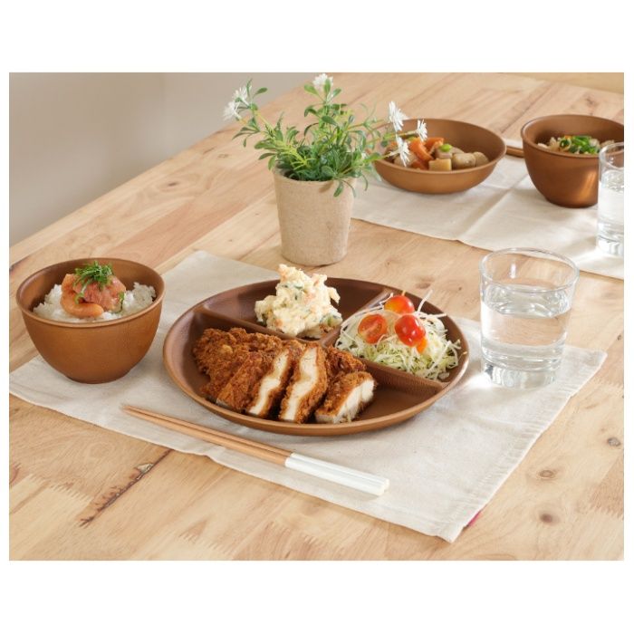 撥水漆器仕切プレート レンジ・食洗機対応の説明画像2