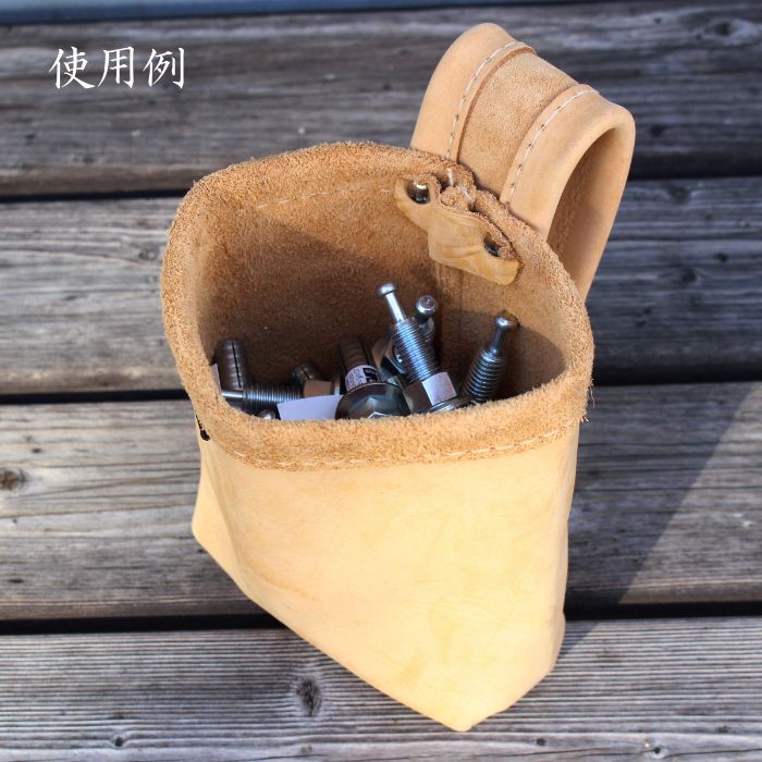 BMレザーバッグ拳　二段茶 NL-6Eの説明画像5