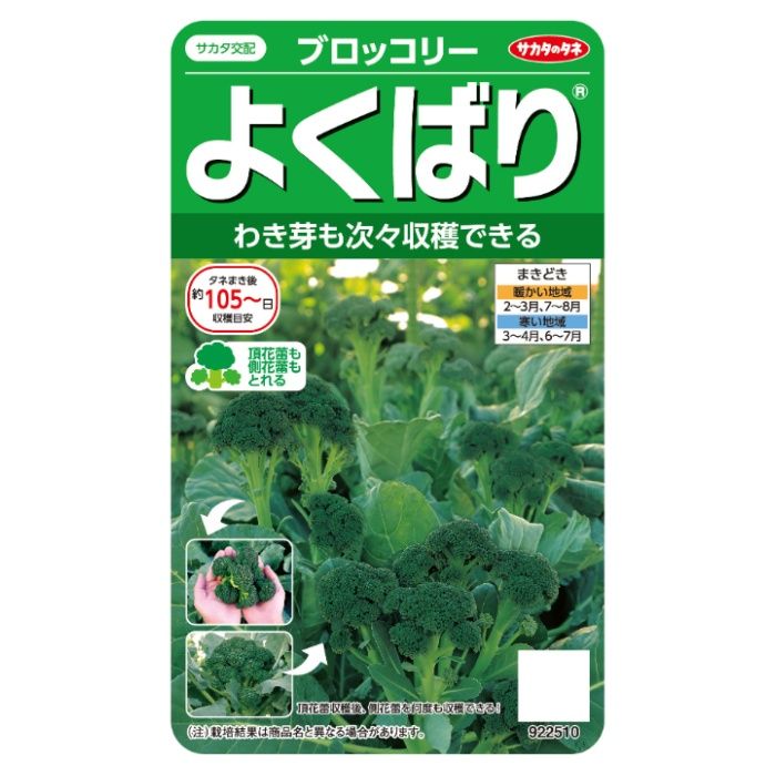 サカタのタネ ブロッコリー よくばり
