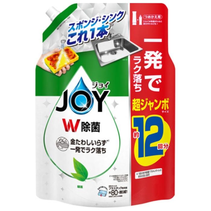 P&G 除菌ジョイ 緑茶詰替1550ml