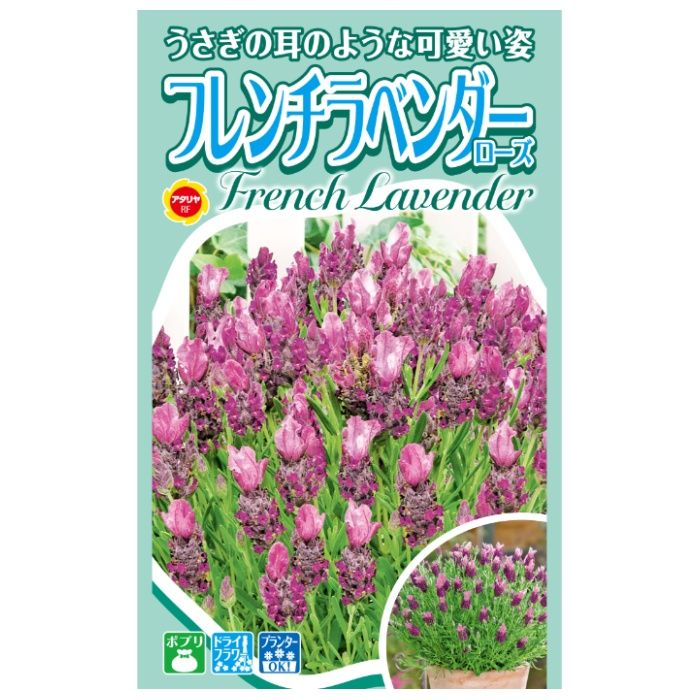アタリヤ農園 ハーブ フレンチラベンダー　ローズ