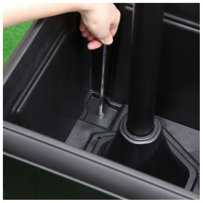 LEDソーラーライト2灯プランター付 38519の説明画像5