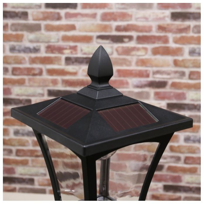 LEDソーラーライト3灯プランター付 38520の説明画像3