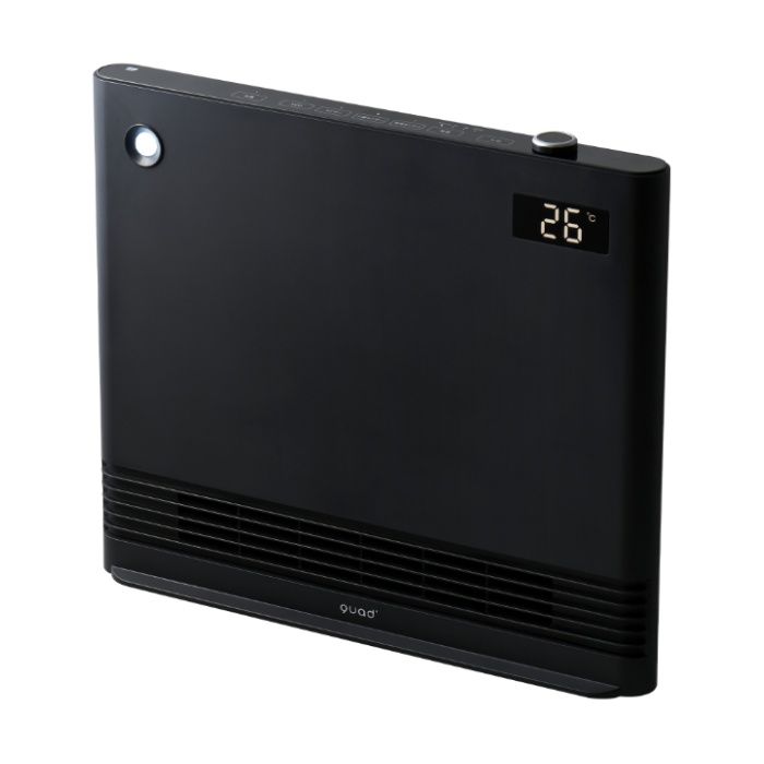 静音パネルDCセラミックヒーター QS563ブラック