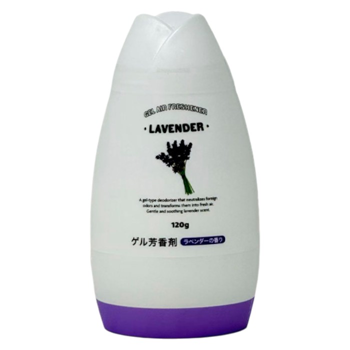 ナフコ お部屋・トイレ用ゲル芳香剤 ラベンダー1個