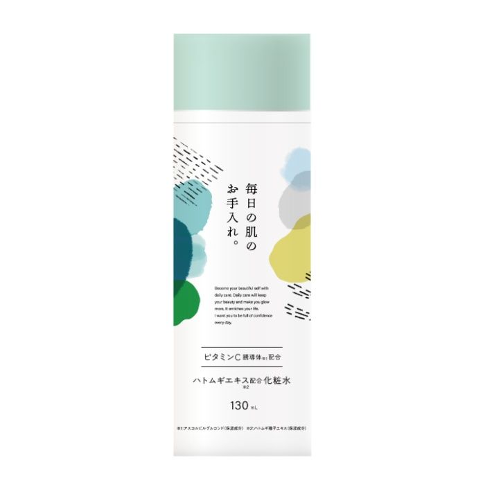 ナフコ 毎日の肌のお手入れ ハトムギ種子エキス・ビタミンC誘導体配合 化粧水 130ml