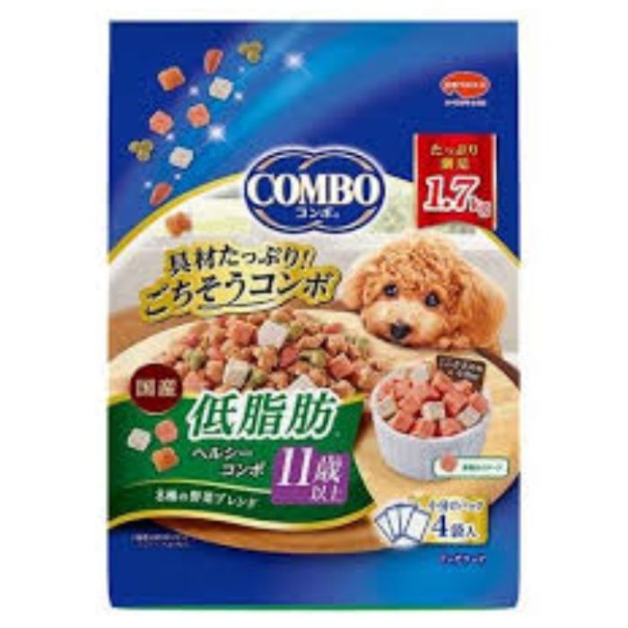 日本ペット COMBO コンボドッグ 低脂肪 11歳以上 1.7kg ヘルシーコンボ 8種の野菜ブレンド