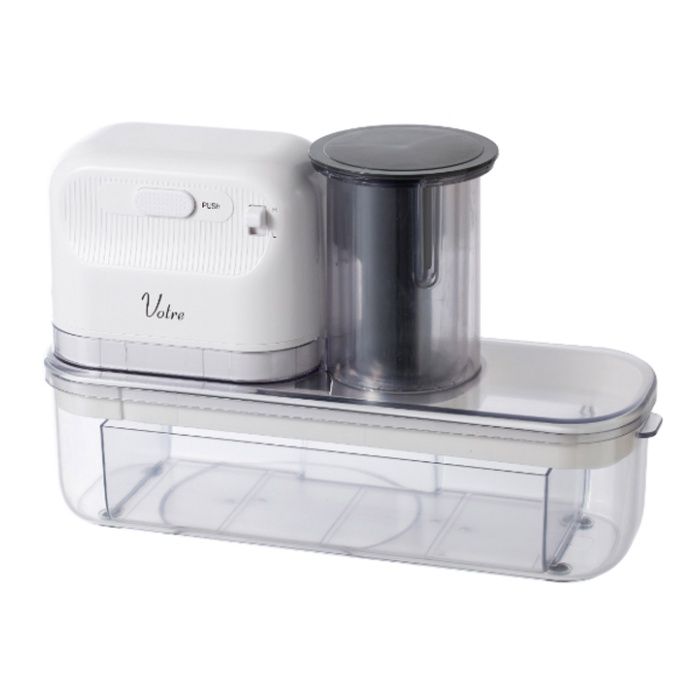 YAMAZEN 電動スライサー YSLA-Q45(W)の説明画像2