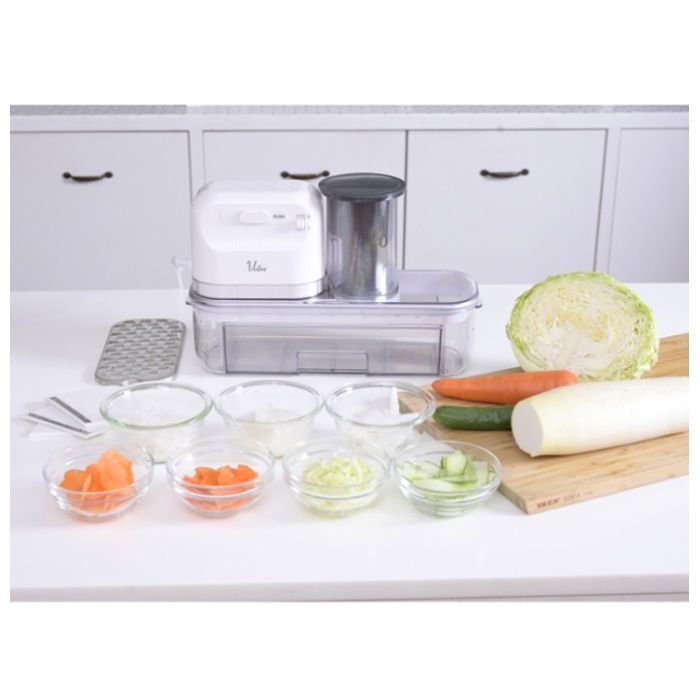 YAMAZEN 電動スライサー YSLA-Q45(W)の説明画像3