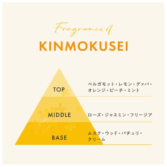 レイヴィーボディーシャンプー 金木犀　本体1150mlの説明画像6