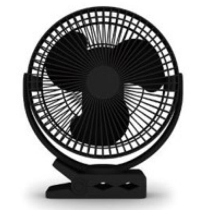 TOPLAND(トップランド) どこでもFAN2WAYクリップ SF-DFP18BK