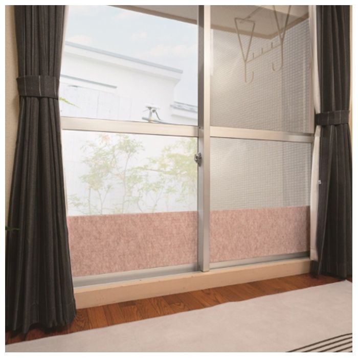 窓ぴたシート あったかプラス ベージュ 30cm×30cm KPM2-301の説明画像2