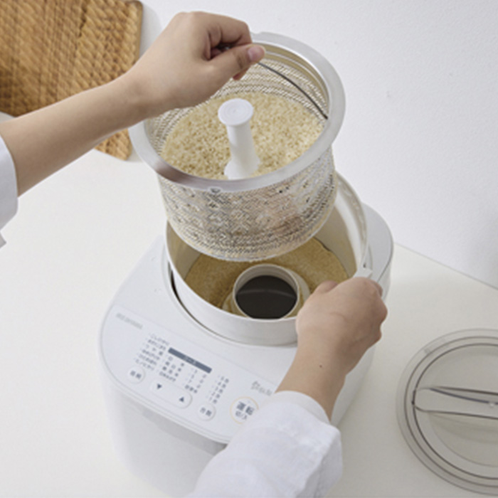 アイリスオーヤマ 精米機 RCI-C5-Cの説明画像7