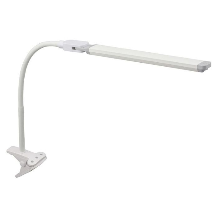 オーム電機 LEDクリップライト ホワイト 昼白色 LTC-LC36-W