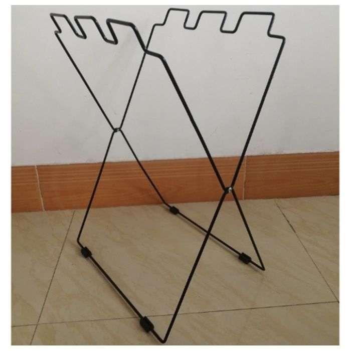 折りたたみゴミ袋スタンド ブラックの説明画像3