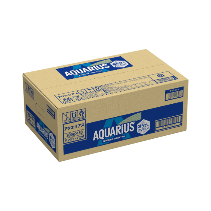 アクエリアス ハンディパック 300ml×30個 ケースの説明画像2