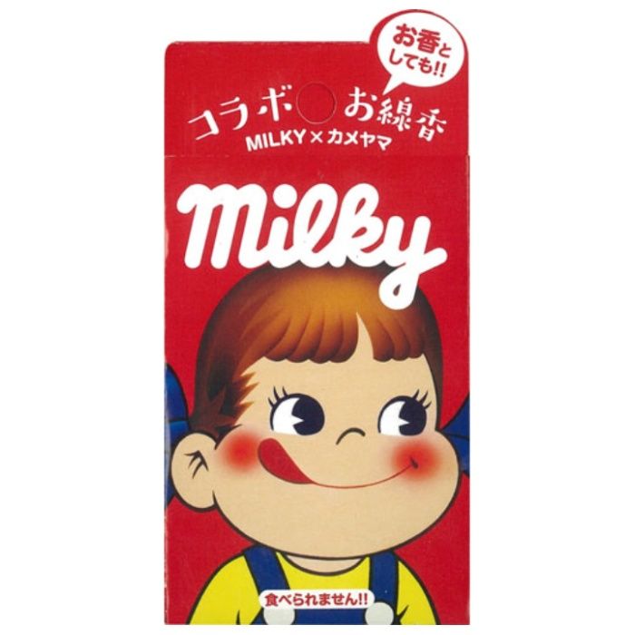 カメヤマ コラボ線香 ミルキーの香り 30g