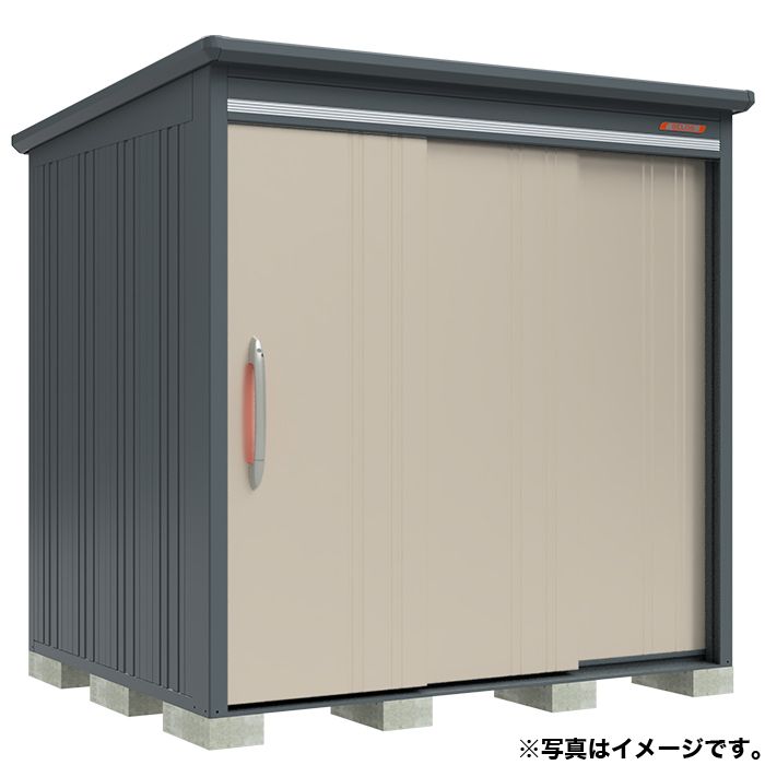 BELOS　B-series物置　B-2118 【Bパック】 屋根幅2226mmタイプ　扉カラー:CP(コットンパール)