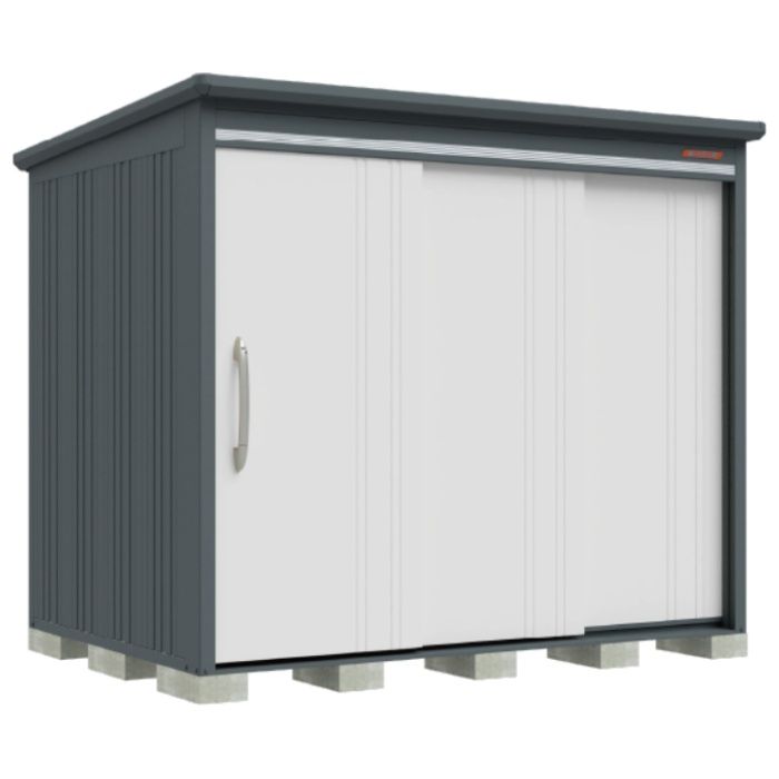 BELOS　B-series物置 B-2518 【本体のみ】 屋根幅2626mmタイプ　扉カラー:SW(シルクホワイト)