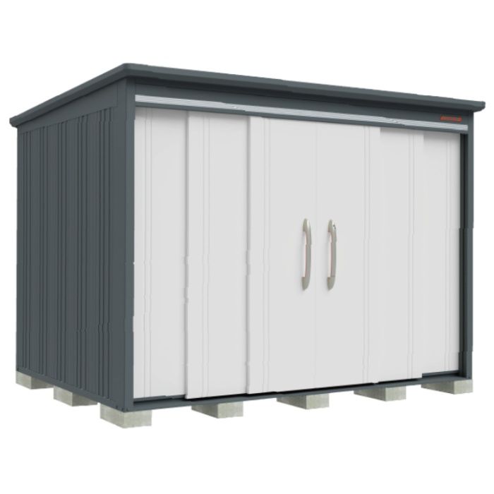 BELOS　B-series物置 B-2922 【本体のみ】 屋根幅3026mmタイプ　扉カラー:SW(シルクホワイト)