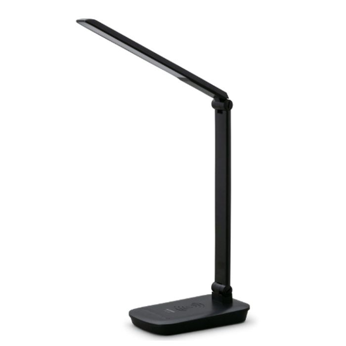 アイリスオーヤマ LEDデスクライトQi充電 平置き LDL-QFD-Bの説明画像2