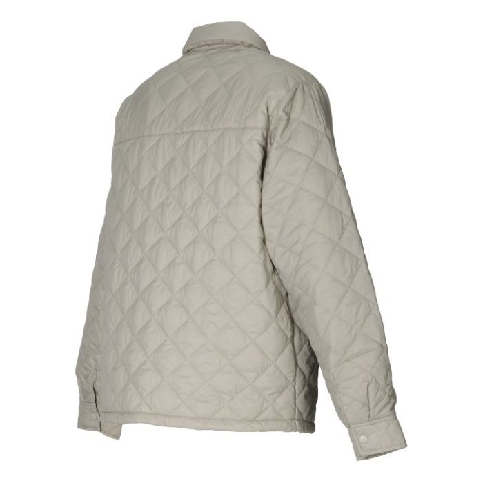 薄中綿キルトジャケット NAF‐220 ベージュ 3Lの説明画像4