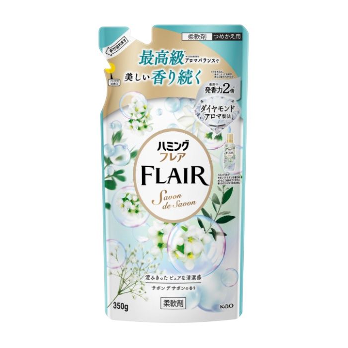 花王 ハミングフレア　サボンデサボン　つめかえ用　350g