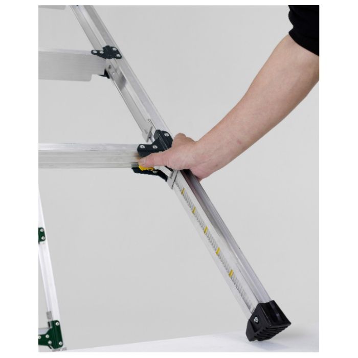 アルインコ 伸縮脚付はしご兼用脚立 120CM PRW120FXの説明画像2