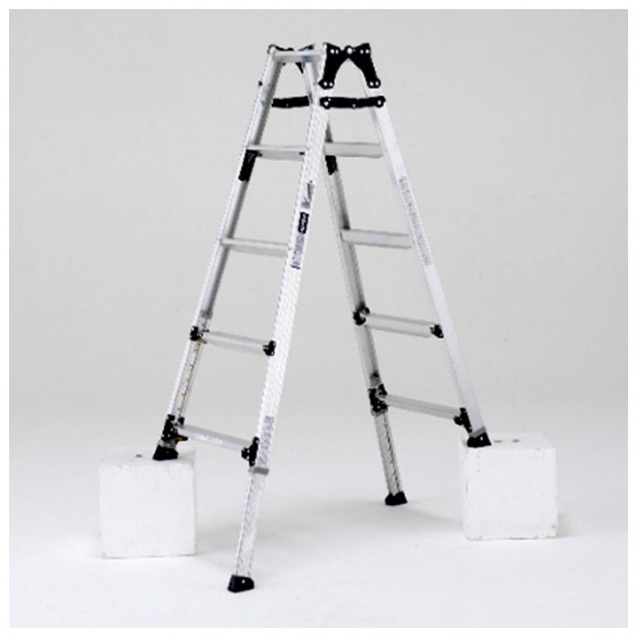 アルインコ 伸縮脚付はしご兼用脚立 150CM PRW150FX