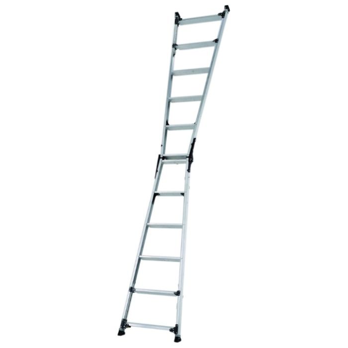 アルインコ 伸縮脚付はしご兼用脚立 180CM PRW180FXの説明画像2