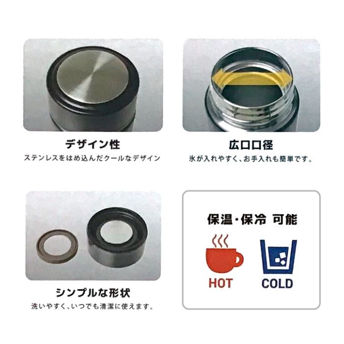 マグボトル500ml K-10780BKの説明画像4