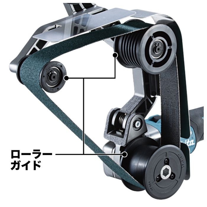 マキタ 40V充電式パイプベルトサンダ　本体 BS002GZの説明画像6