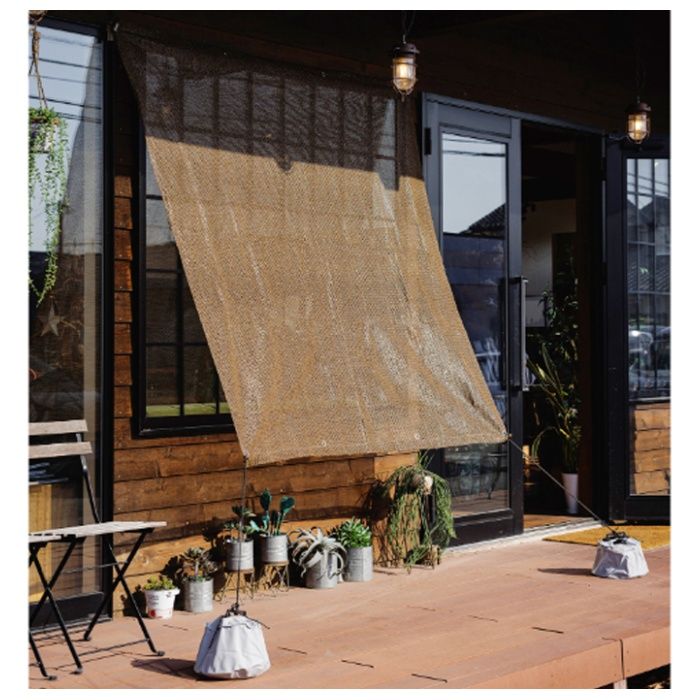 ミズキ 多機能シェード　ベージュ 200×280cmの説明画像2