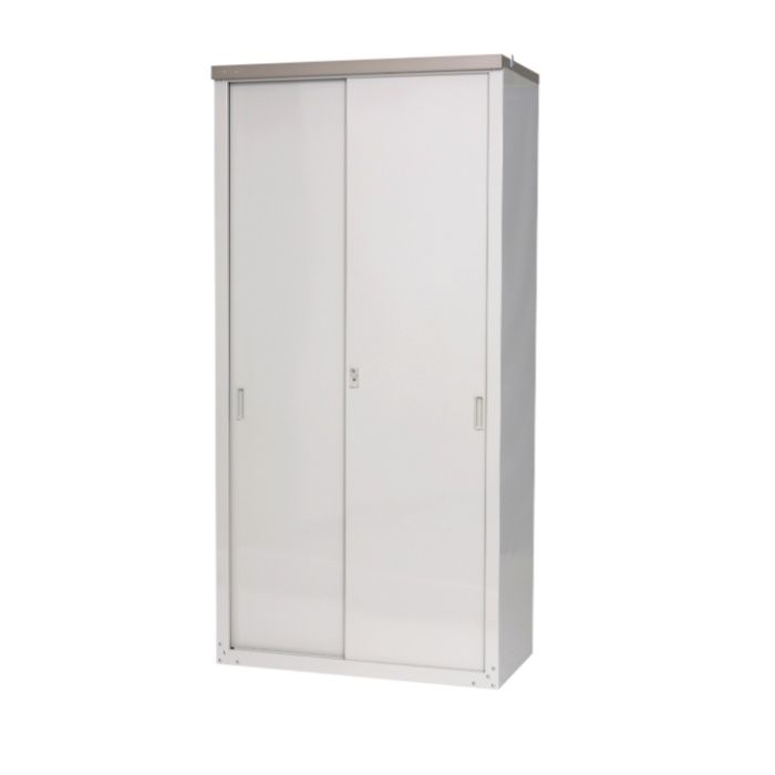 グリーンライフ 家庭用収納庫182 ハーフ棚仕様 HS-182HT