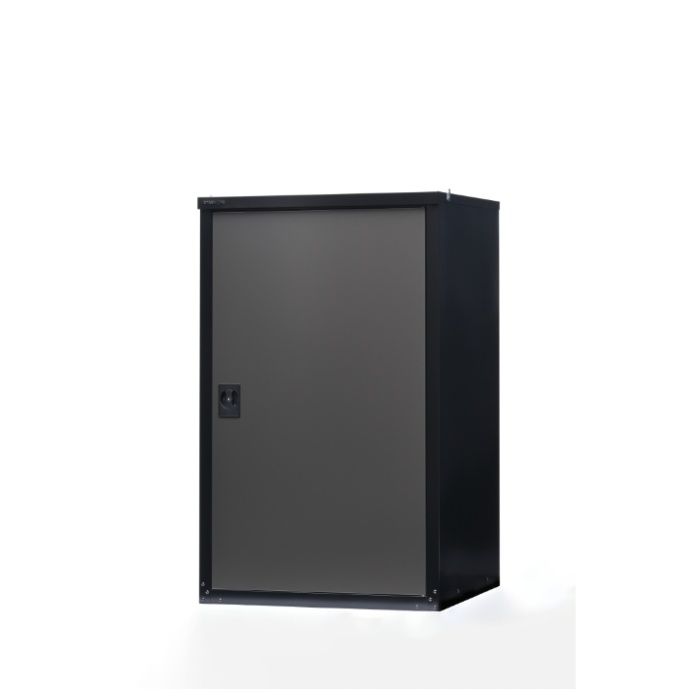 グリーンライフ 扉式タイヤ収納庫(ブラック/アッシュグレー) TBT-132(BK/AGY)