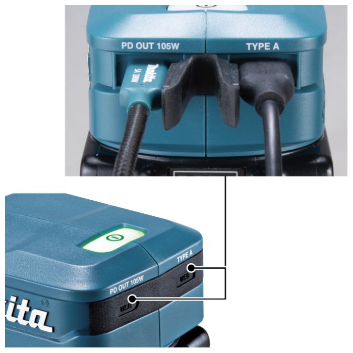 マキタ USB用アダプタ(18V用) ADP15の説明画像4