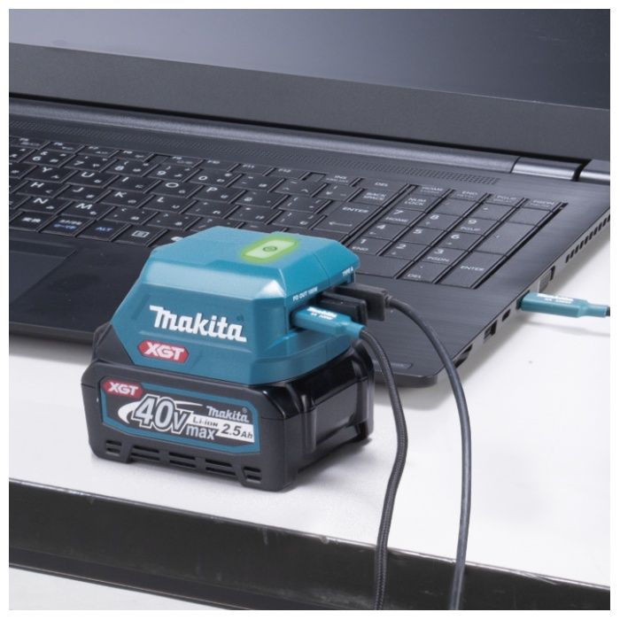 マキタ USB用アダプタ(40V用) ADP002Gの説明画像2