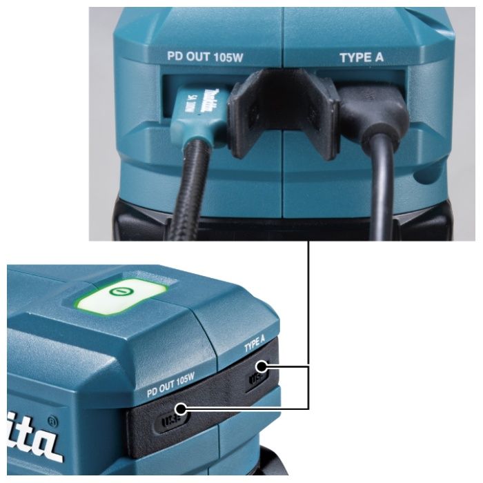 マキタ USB用アダプタ(40V用) ADP002Gの説明画像4