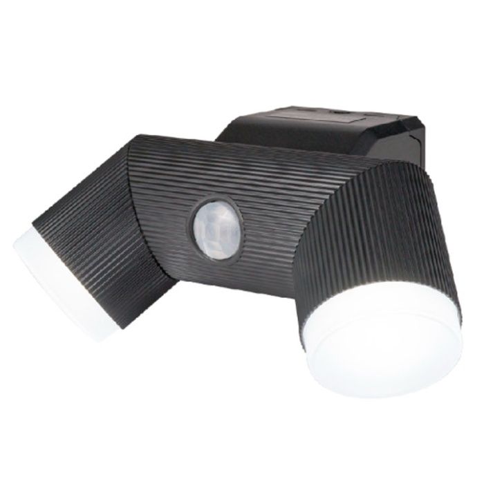 ムサシ 4.5W×2灯 LED乾電池シンプルスタイルセンサーライト LED-CY260