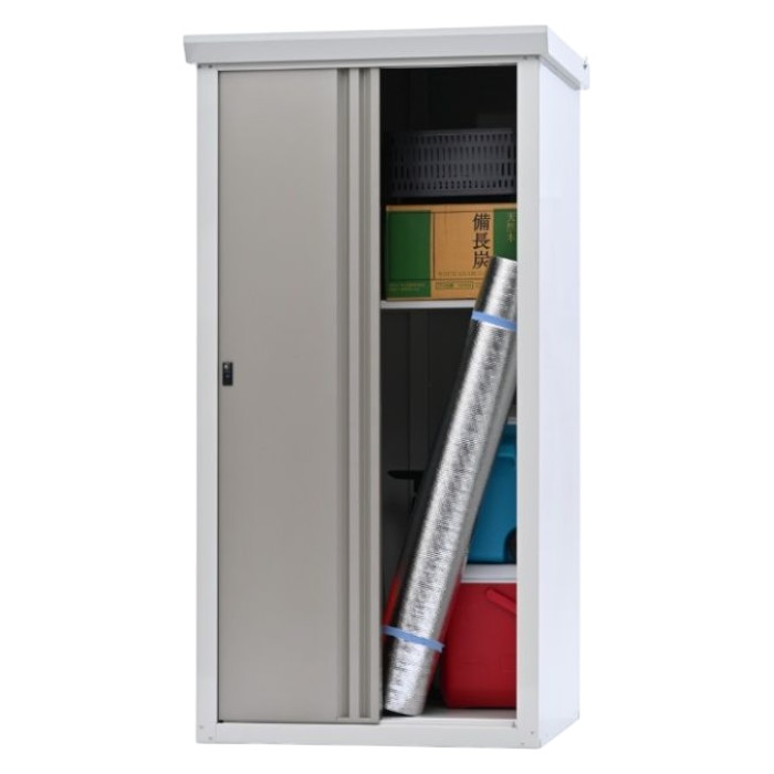 グリーンライフ ファミリー物置ダシーレ0918(チタングレー) SRM-0918(TGY)の説明画像2