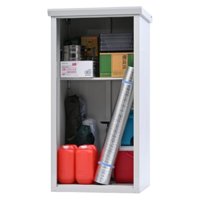 グリーンライフ ファミリー物置ダシーレ0918(チタングレー) SRM-0918(TGY)の説明画像3