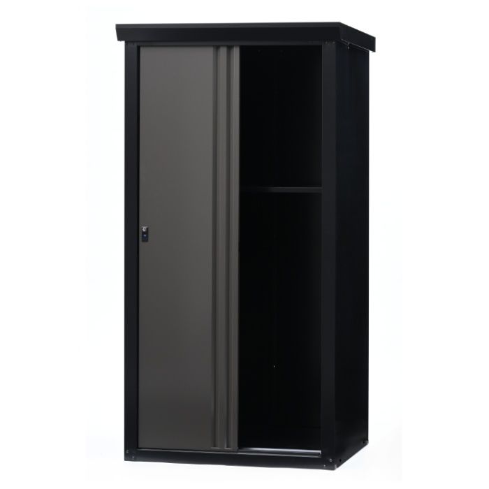 グリーンライフ ファミリー物置ダシーレ0918(ブラック&アッシュグレー) SRM-0918(BK/AGY)の説明画像2