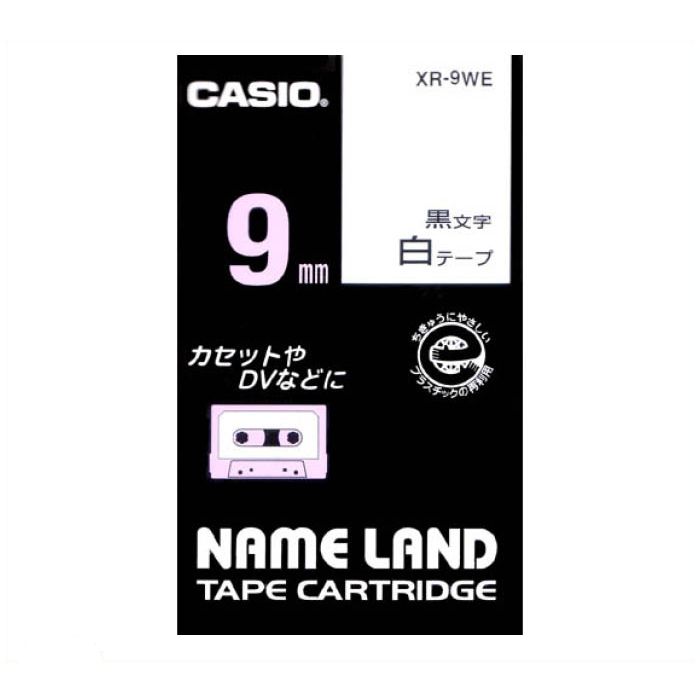 CASIO ネームランドテープ XR-9WE