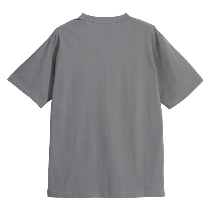 ナフコオリジナル コットン半袖クルーネックTシャツ NF-260 ダークグレー 3Lの説明画像4