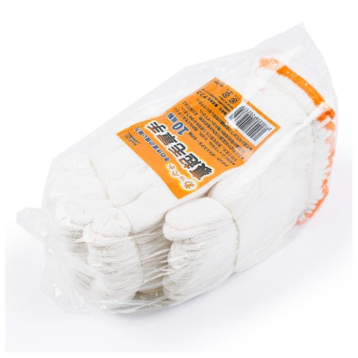 ナフコ あったか 裏起毛軍手 10双組 10P NF096の説明画像2