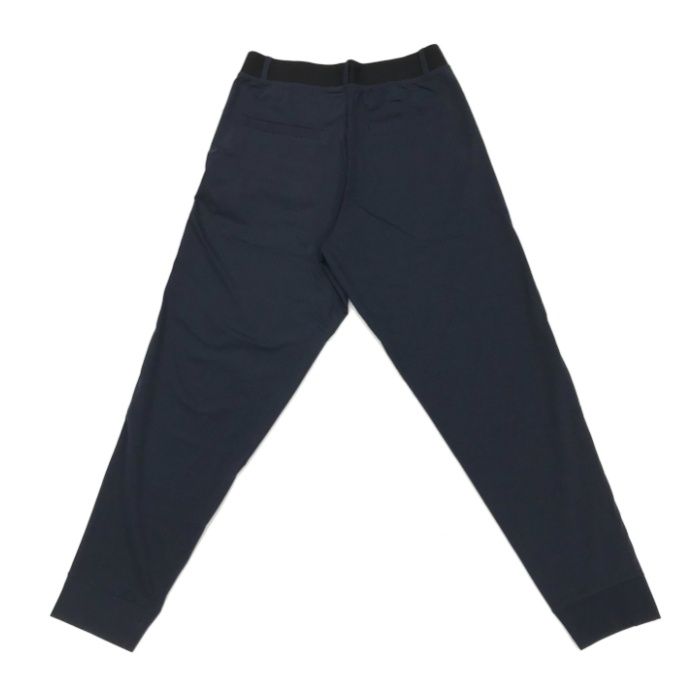 ストレッチジョガー ベルト通し KN3821 ネイビー Lの説明画像2